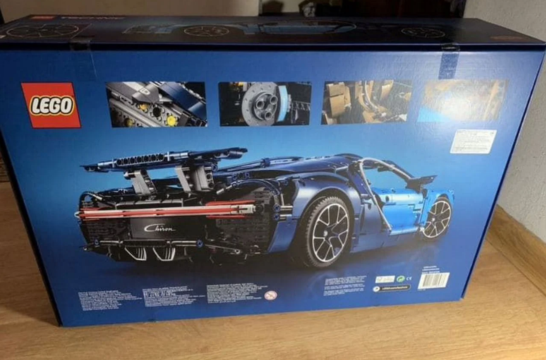 lego technic bugatti chiron 42083 race car building kit